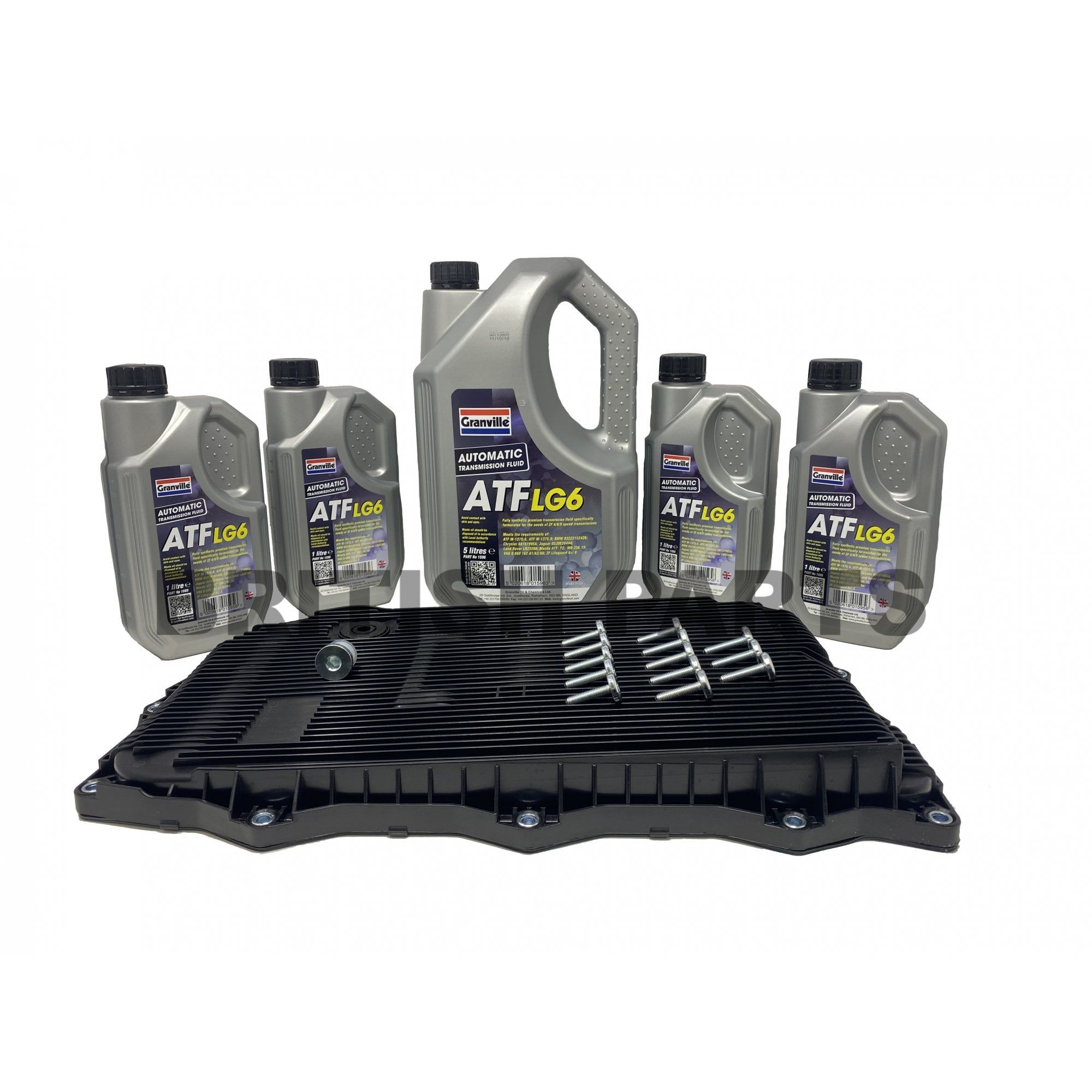 Jaguar XJ XF XE F Pace F Type ZF 8 Speed Gearbox oil & Filter kit