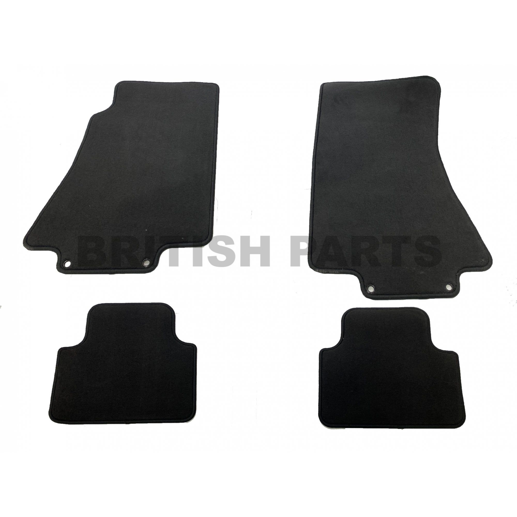 C2C30022LFN Jaguar X350 XJ 4 PCS original carpet mat set flint grey