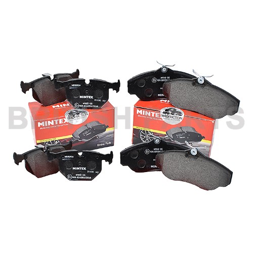 Brake Pad Set Front & Rear BPK396