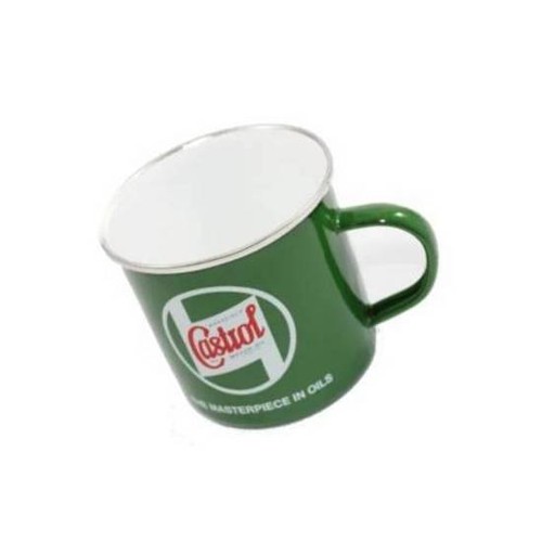 Castrol Classic Retro Vintage Enamel Mug STR588