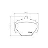 Brake Pad Kit Rear SFP500190