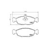 Brake Pad Kit Rear JLM21220