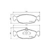 Brake Pad Kit Rear JLM21344