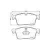 Brake Pad Set MDB3836